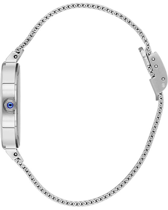 BEVERLY HILLS POLO CLUB Diamond Silver Stainless Steel Bracelet