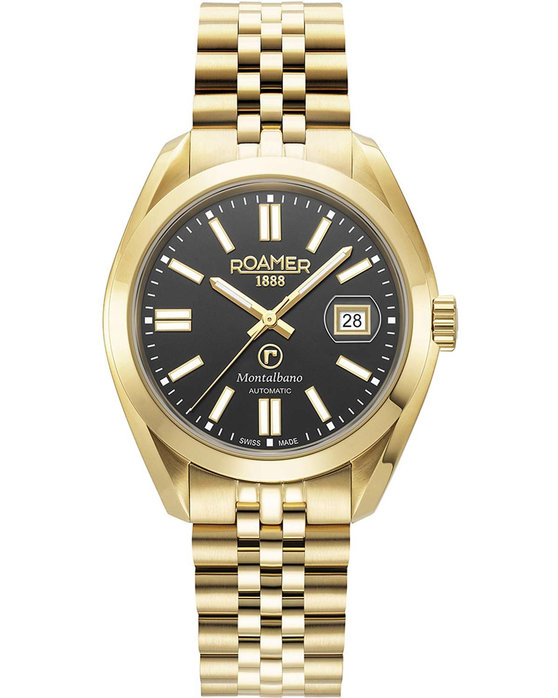 ROAMER Montalbano Automatic Gold Stainless Steel Bracelet