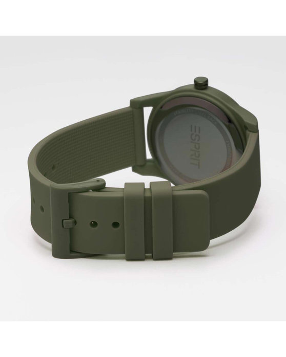 ESPRIT Joy Khaki Silicone Strap