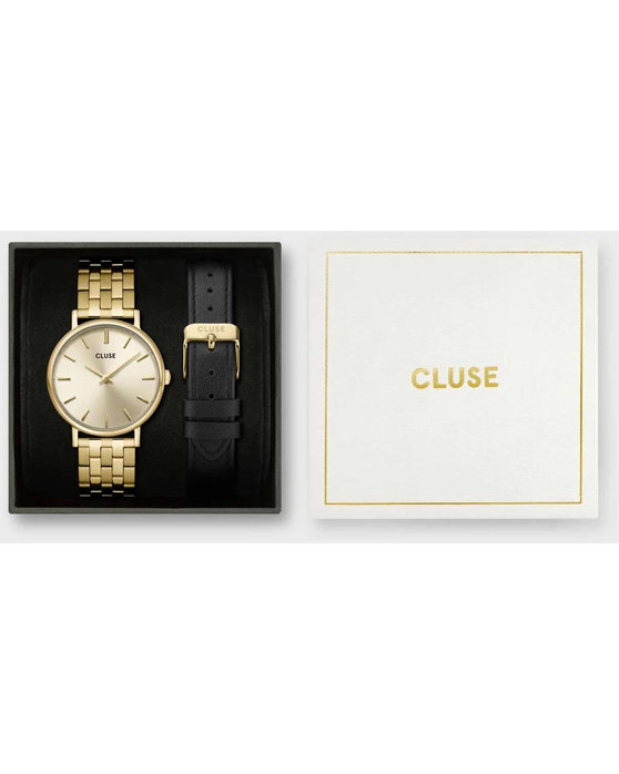 CLUSE Pavane Petite Gold Stainless Steel Bracelet Gift Set