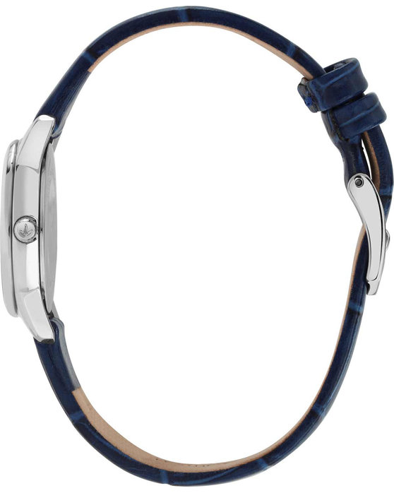 LUCIEN ROCHAT Iconic Blue Leather Strap