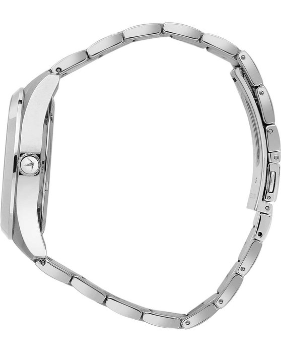 LUCIEN ROCHAT Leman Silver Stainless Steel Bracelet