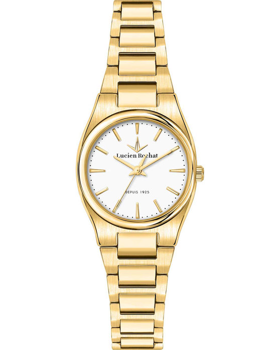 LUCIEN ROCHAT Avenue Gold Stainless Steel Bracelet