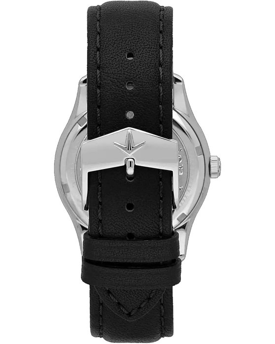 LUCIEN ROCHAT Montreux Black Leather Strap