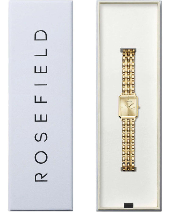 ROSEFIELD The Octagon XS Gold Stainless Steel Bracelet