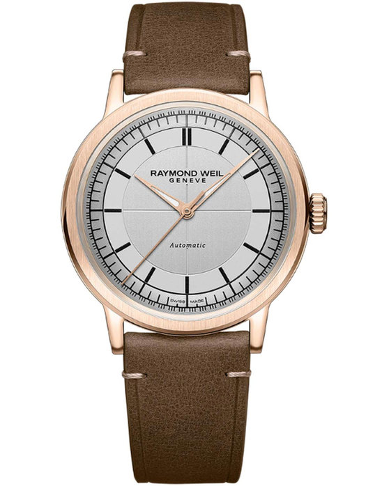 RAYMOND WEIL Millesime Automatic Brown Leather Strap