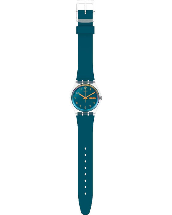 SWATCH Essentials Blue Away Blue Biosourced Strap