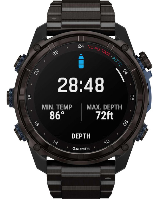 GARMIN Descent Mk3i Carbon Grey DLC Titanium with DLC Titanium band