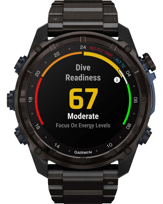 GARMIN Descent Mk3i Carbon Grey DLC Titanium with DLC Titanium band