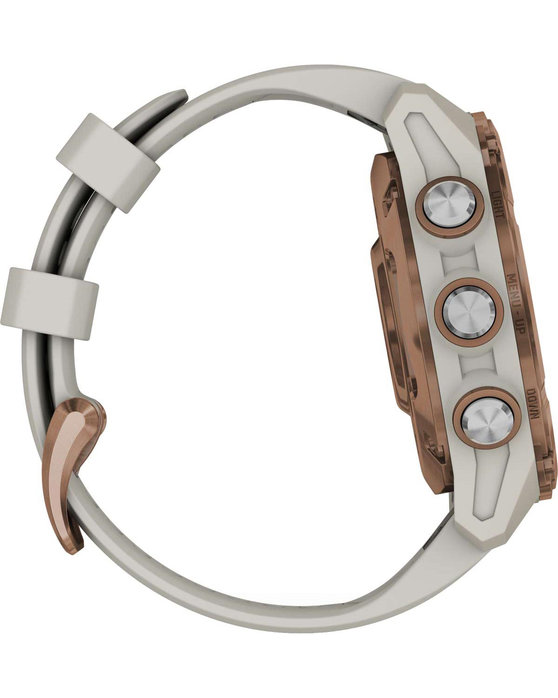 GARMIN Descent Mk3i Bronze PVD Titanium with French Grey Silicone Band