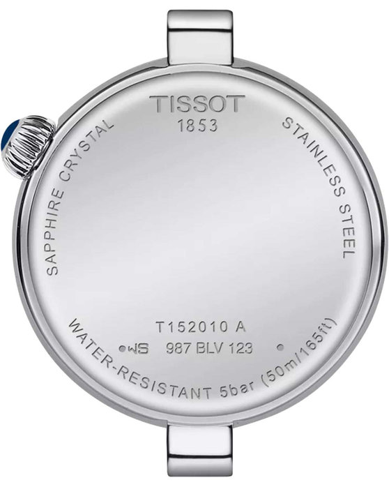 TISSOT T-Lady Desir Blue Leather Strap