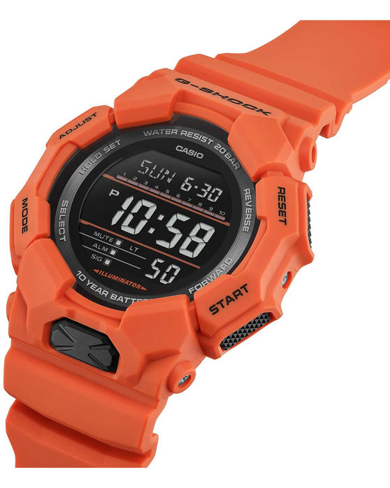 G-SHOCK Dual Time Chronograph Orange Bio-based Resin Strap