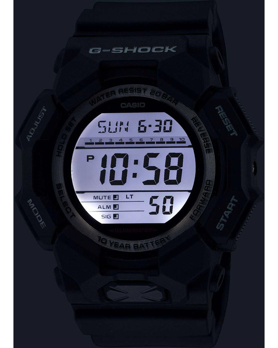 G-SHOCK Dual Time Chronograph Black Bio-based Resin Strap