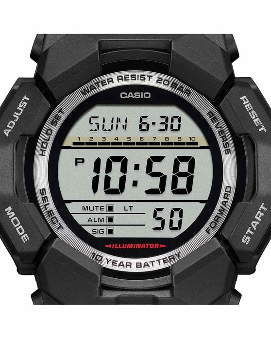 G-SHOCK Dual Time Chronograph Black Bio-based Resin Strap