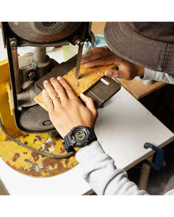 G-SHOCK Dual Time Chronograph Black Bio-based Resin Strap