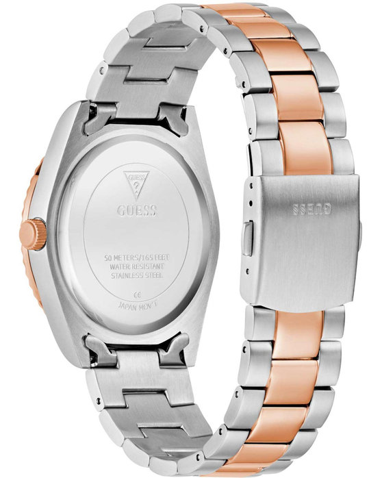 GUESS Connoisseur Two Tone Stainless Steel Bracelet