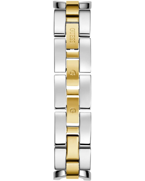 GUESS Gia Crystals Two Tone Stainless Steel Bracelet