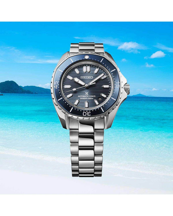 SEIKO Prospex Divers Automatic Silver Stainless Steel Bracelet