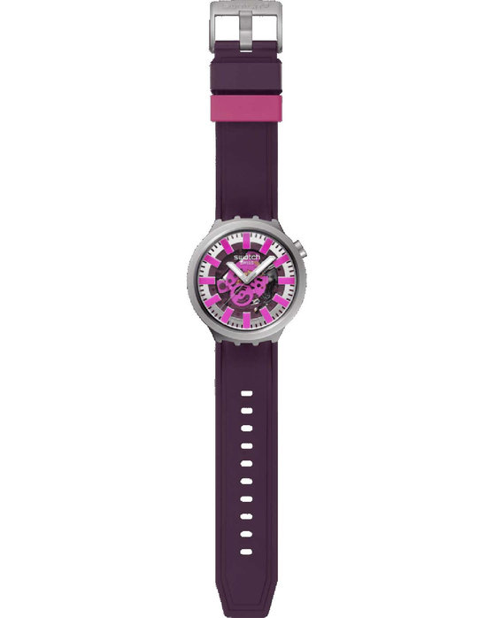 SWATCH Audacious Acai Purple Silicone Strap