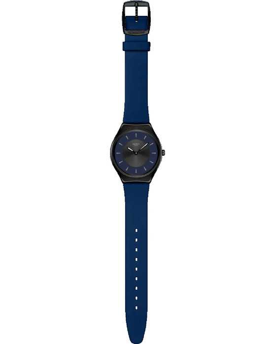 SWATCH Duet Dusk Blue Silicone Strap