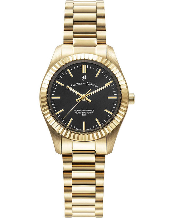 JACQUES DU MANOIR Inspiration Prime Gold Stainless Steel Bracelet