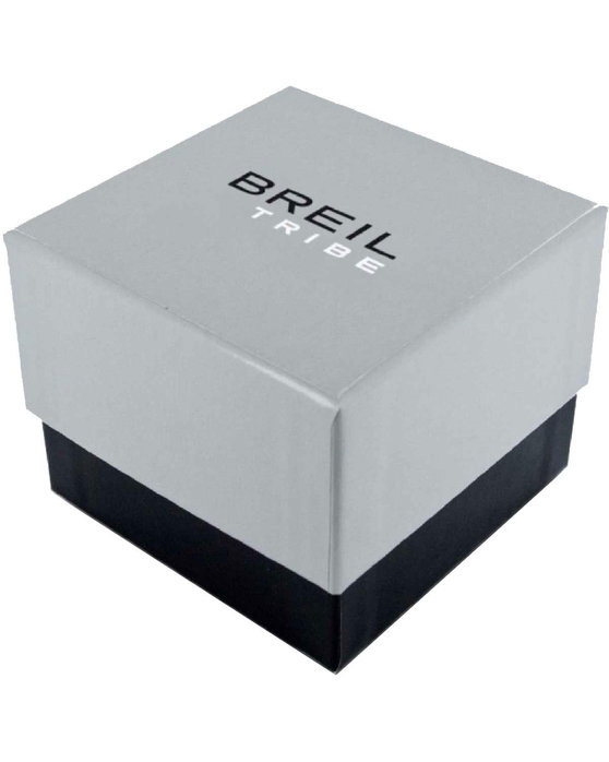 BREIL Tribe Dance Floor Crystals Silver Stainless Steel Bracelet