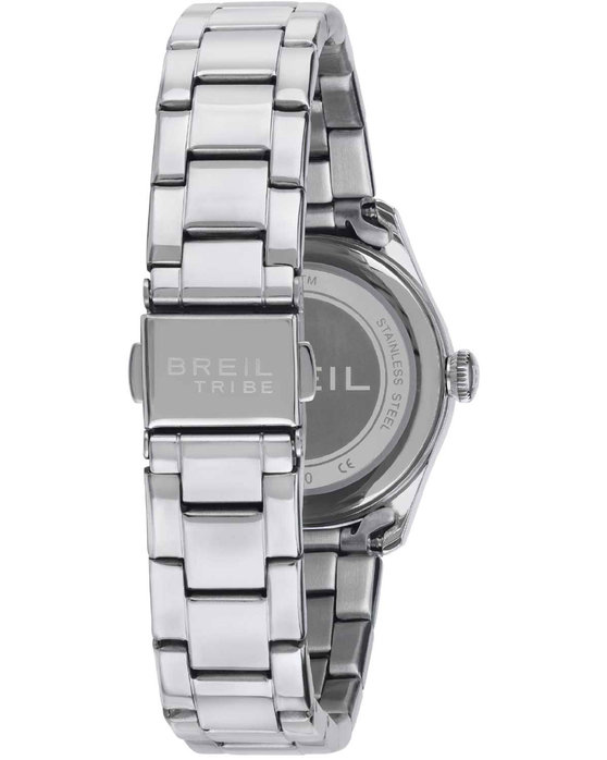 BREIL Tribe Classic Elegance Crystals Silver Stainless Steel Bracelet