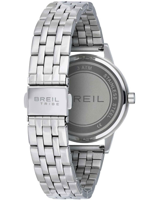 BREIL Tribe Twinkle Sky Crystals Silver Stainless Steel Bracelet