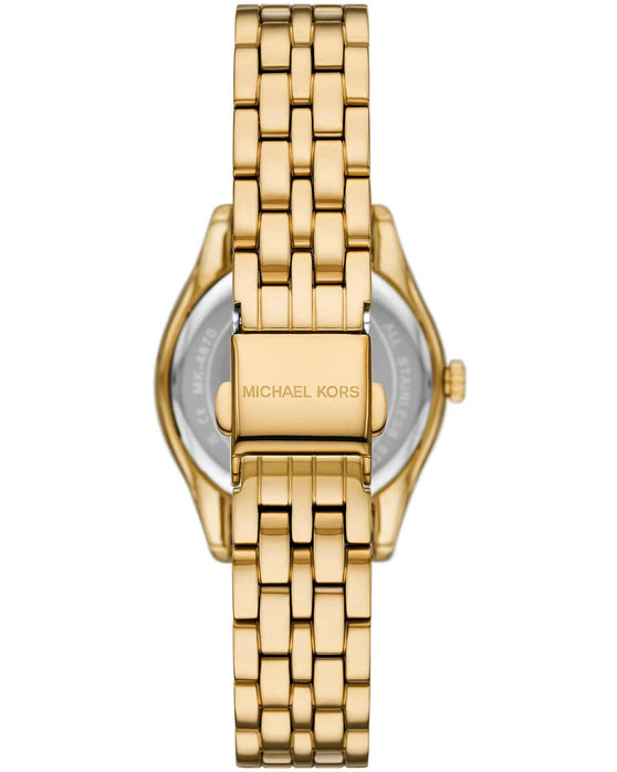 MICHAEL KORS Harlowe Crystals Gold Stainless Steel Bracelet