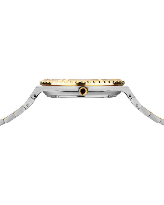 BERING Classic Crystals Two Tone Stainless Steel Bracelet