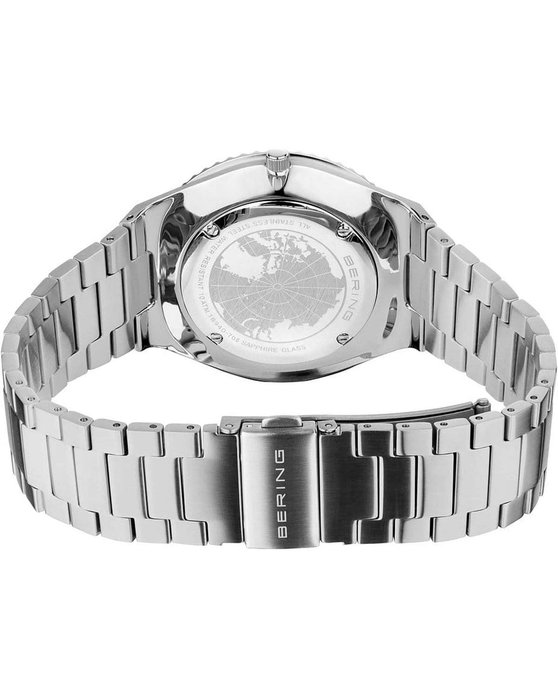 BERING Classic Silver Stainless Steel Bracelet