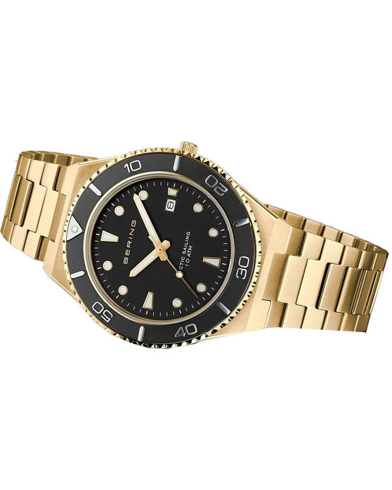 BERING Classic Gold Stainless Steel Bracelet