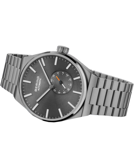 BERING Automatic Grey Stainless Steel Bracelet