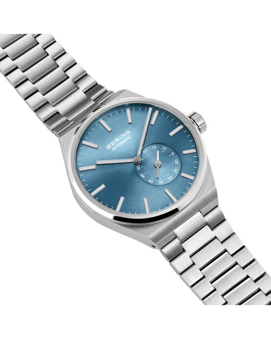 BERING Automatic Silver Stainless Steel Bracelet