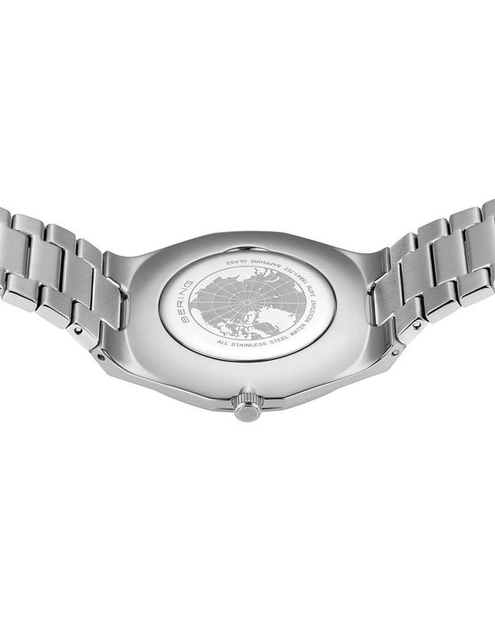 BERING Classic Silver Stainless Steel Bracelet