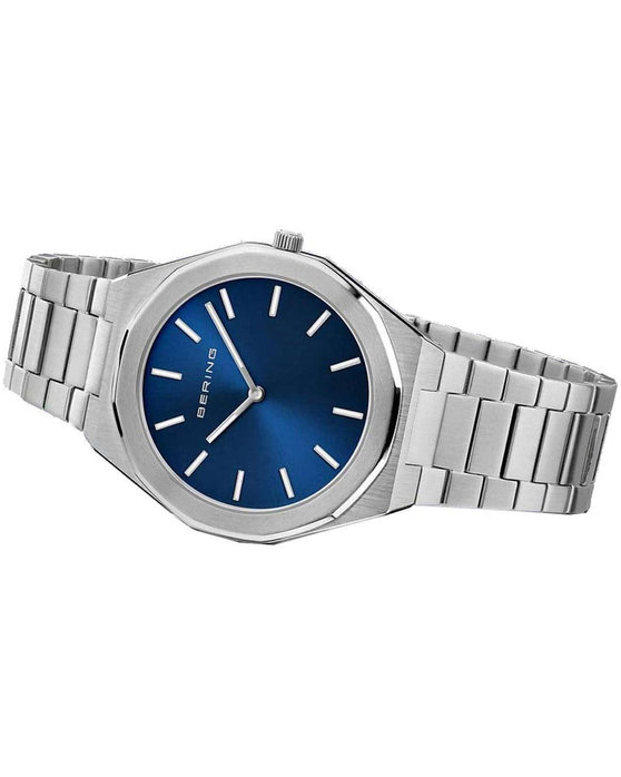 BERING Classic Silver Stainless Steel Bracelet