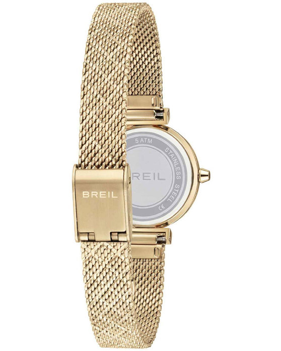 BREIL Soul Crystals Gold Stainless Steel Bracelet