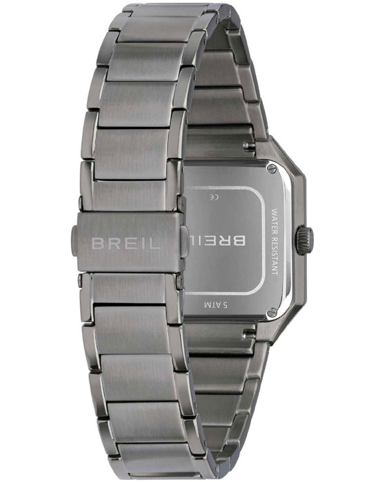 BREIL The B Grey Stainless Steel Bracelet