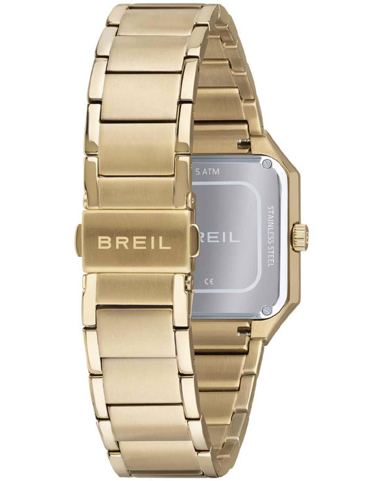 BREIL The B Gold Stainless Steel Bracelet