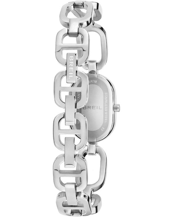 BREIL Shake Shake Crystals Silver Stainless Steel Bracelet