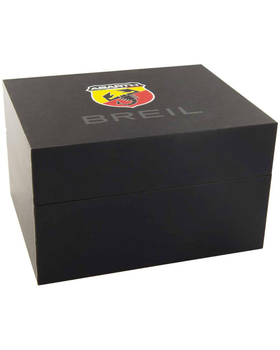 BREIL Abarth Chronograph Black Stainless Steel Bracelet Special Edition