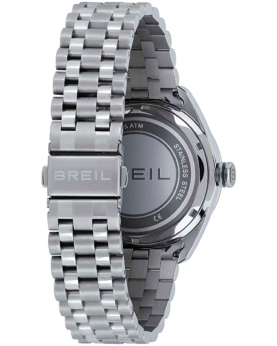 BREIL Line Up Silver Stainless Steel Bracelet