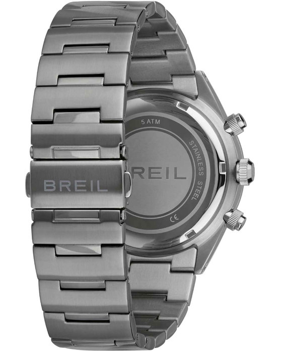 BREIL B 12 H Chronograph Silver Stainless Steel Bracelet