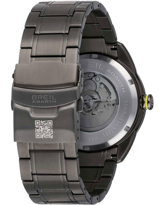 BREIL Abarth Automatic Grey Stainless Steel Bracelet Special Edition