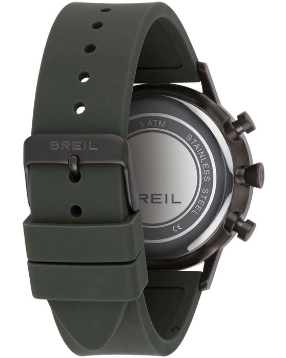 BREIL Six.3.Nine Chronograph Black Silicone Strap Gift Set