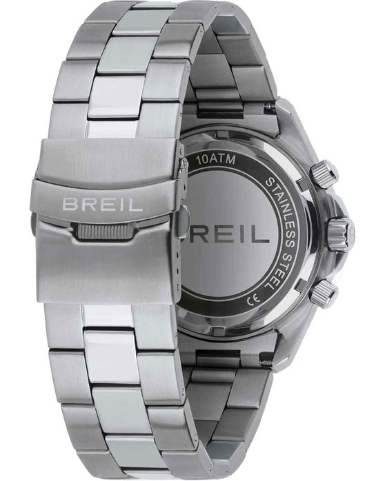 BREIL Tyler Chronograph Silver Stainless Steel Bracelet