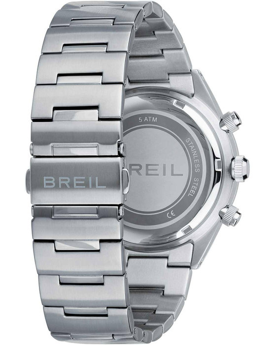 BREIL B 12 H Chronograph Silver Stainless Steel Bracelet