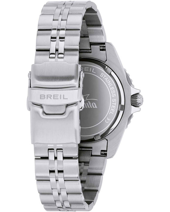 BREIL Manta Heritage Silver Stainless Steel Bracelet