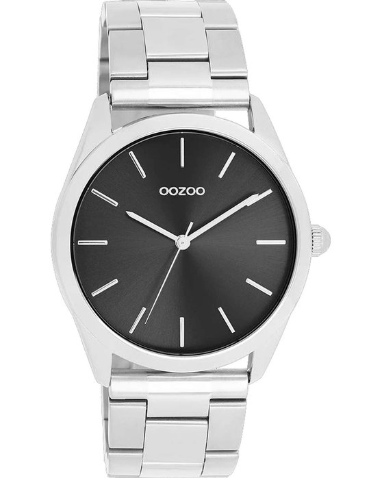 OOZOO Timepieces Silver Stainless Steel Bracelet