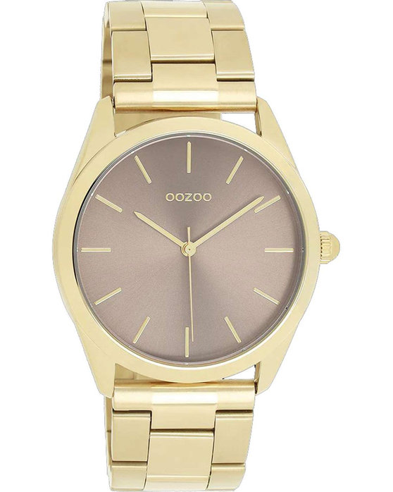 OOZOO Timepieces Gold Stainless Steel Bracelet